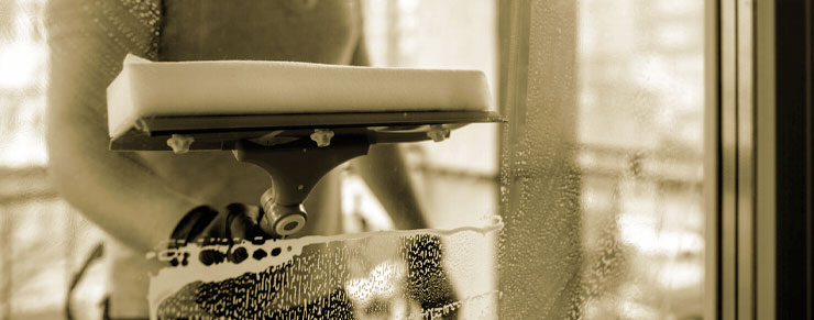 pulizia vetri condominio